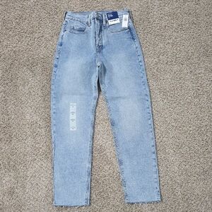 Old Navy Light Blue Straight Leg Jeans